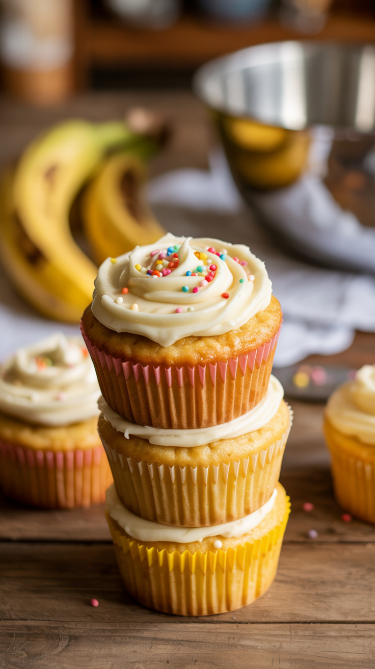 The Banana Cupcakes Recipe Your Kids Will Love It!