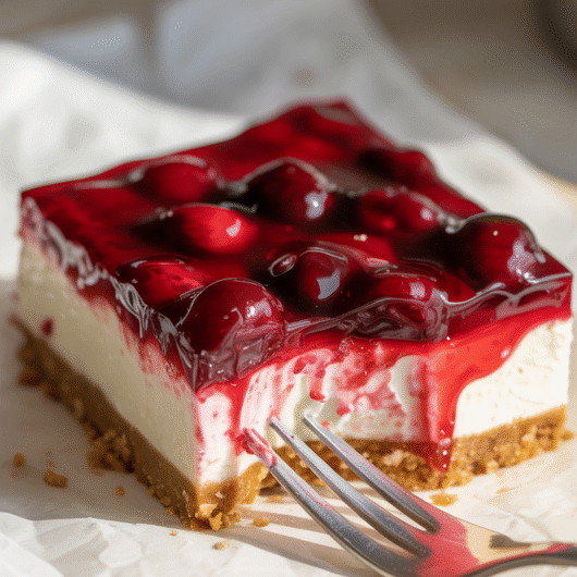 Cherry Cheesecake Bars That Saved Sunday Morning
