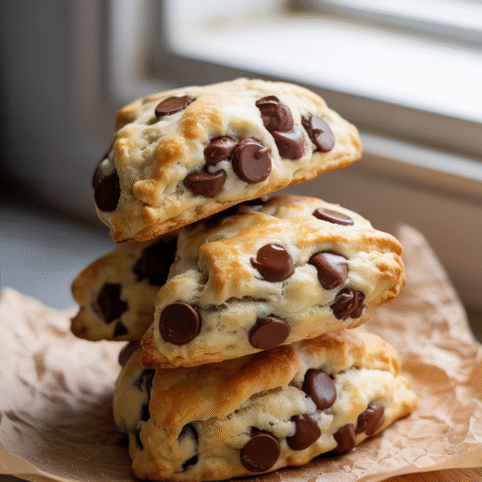 Quick and Cozy Chocolate Chip Scones for Busy Mornings