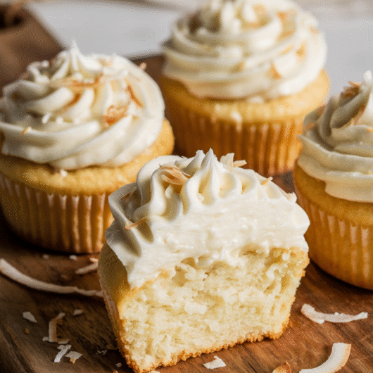 The Best Coconut Cupcakes (That Actually Taste Like Coconut!)