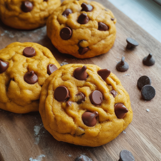 Pumpkin Chocolate Chip Cookies (That Actually Taste Like Fall)