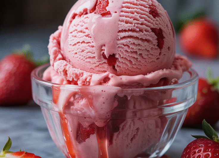 Strawberry Ice Cream Recipe