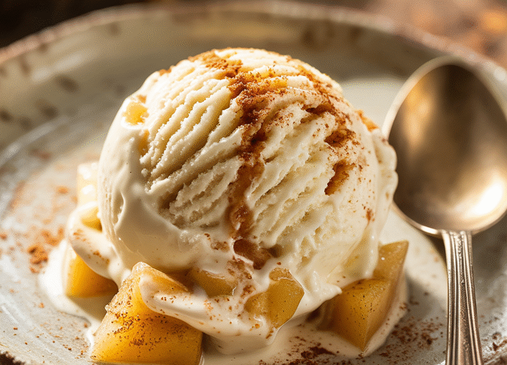 Apple Pie Ice Cream – All the Fall Flavor in One Creamy Scoop