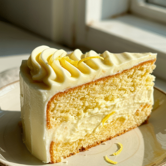 Italian Lemon Cream Cake