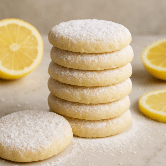 Lemon Meltaway Cookies – Soft, Buttery Bites of Sunshine