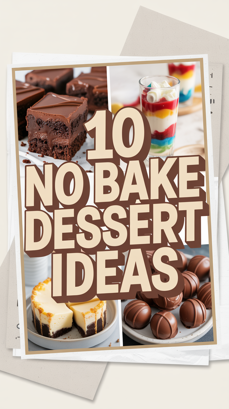 10 No-Bake Desserts That Save My Sanity (And My Oven Bills)