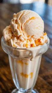 Read more about the article Homemade Peach Ice Cream