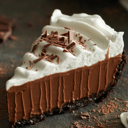 Easiest Ever Chocolate Pudding Pie