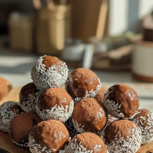 Dubai Chocolate Balls Recipe (No‑Bake, Perfectly Sweet & Nutty)