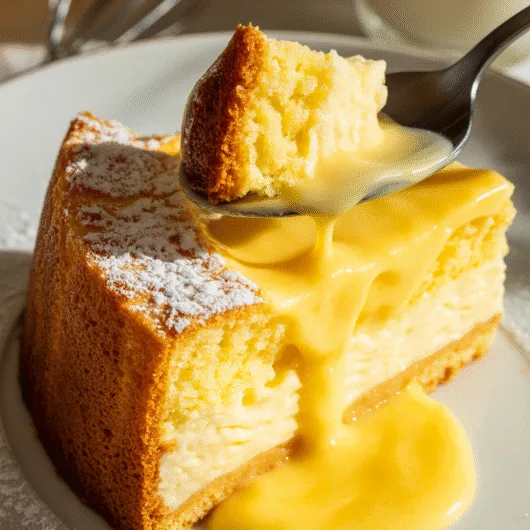 Lemon Pudding Cake Recipe – Golden Dome, Tangy Puddle