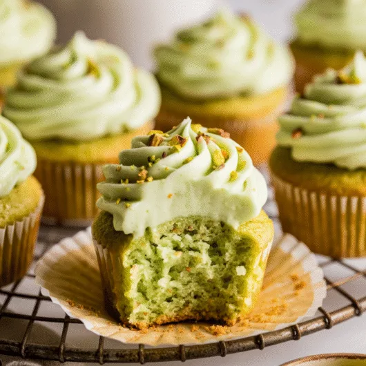 Irresistible Pistachio Cupcakes Recipe