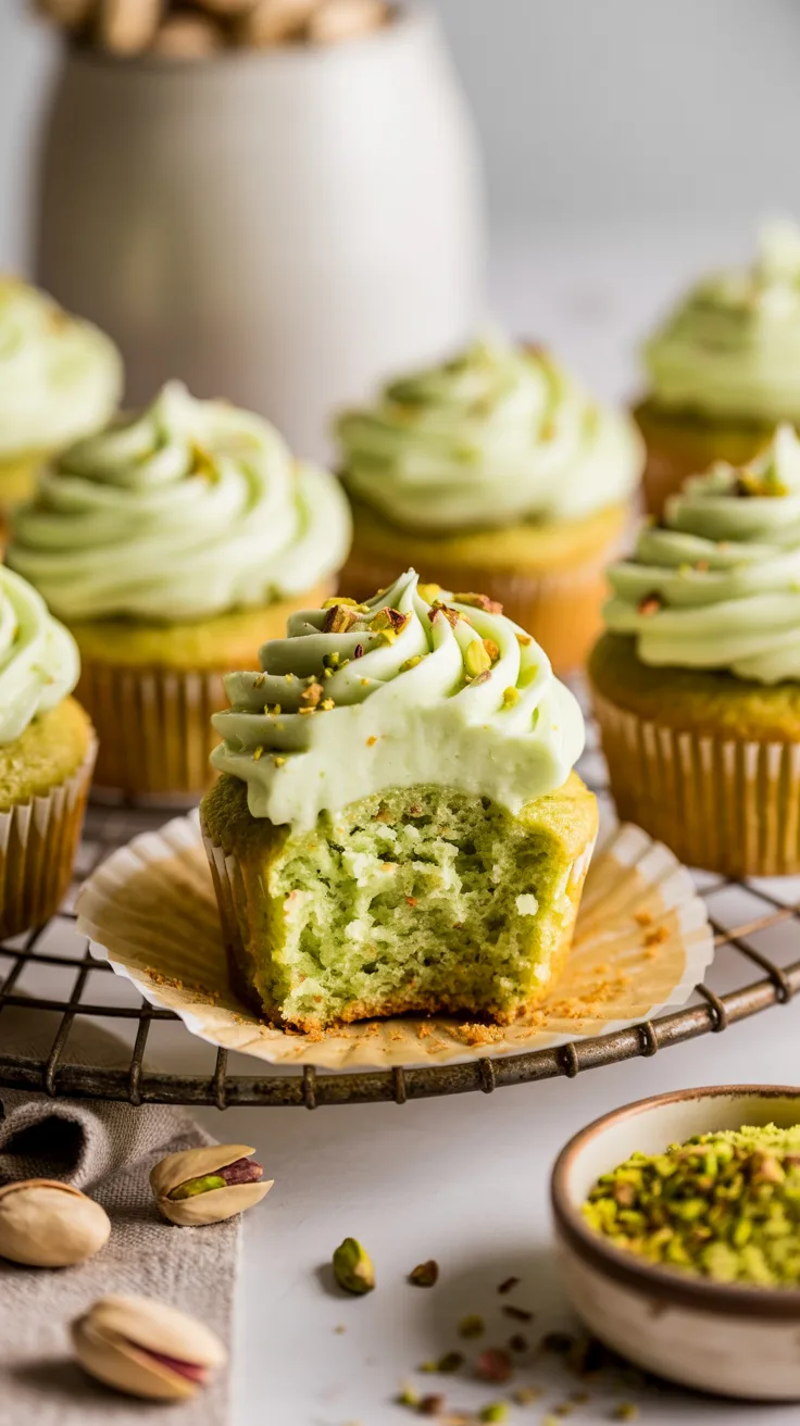 Read more about the article Irresistible Pistachio Cupcakes Recipe