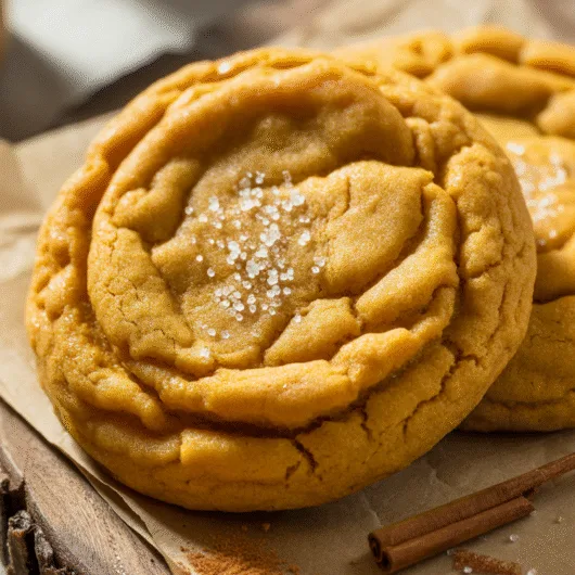 Pumpkin Sugar Cookies (Crisp Edges, Soft Centers)