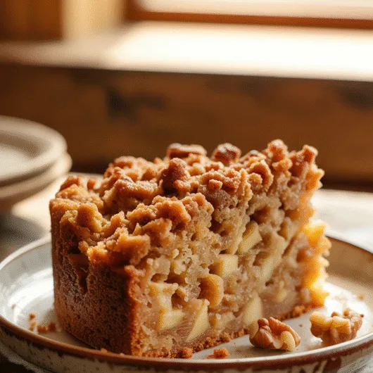 Apple Crumb Cake Recipe
