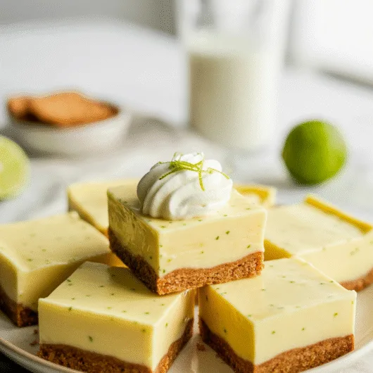 Refreshingly Tangy Key Lime Bars