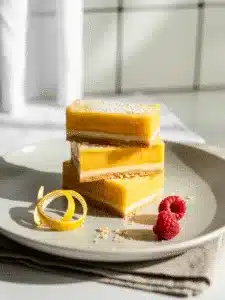 Read more about the article Bright Lemon Bars with a Golden, Crunchy Base