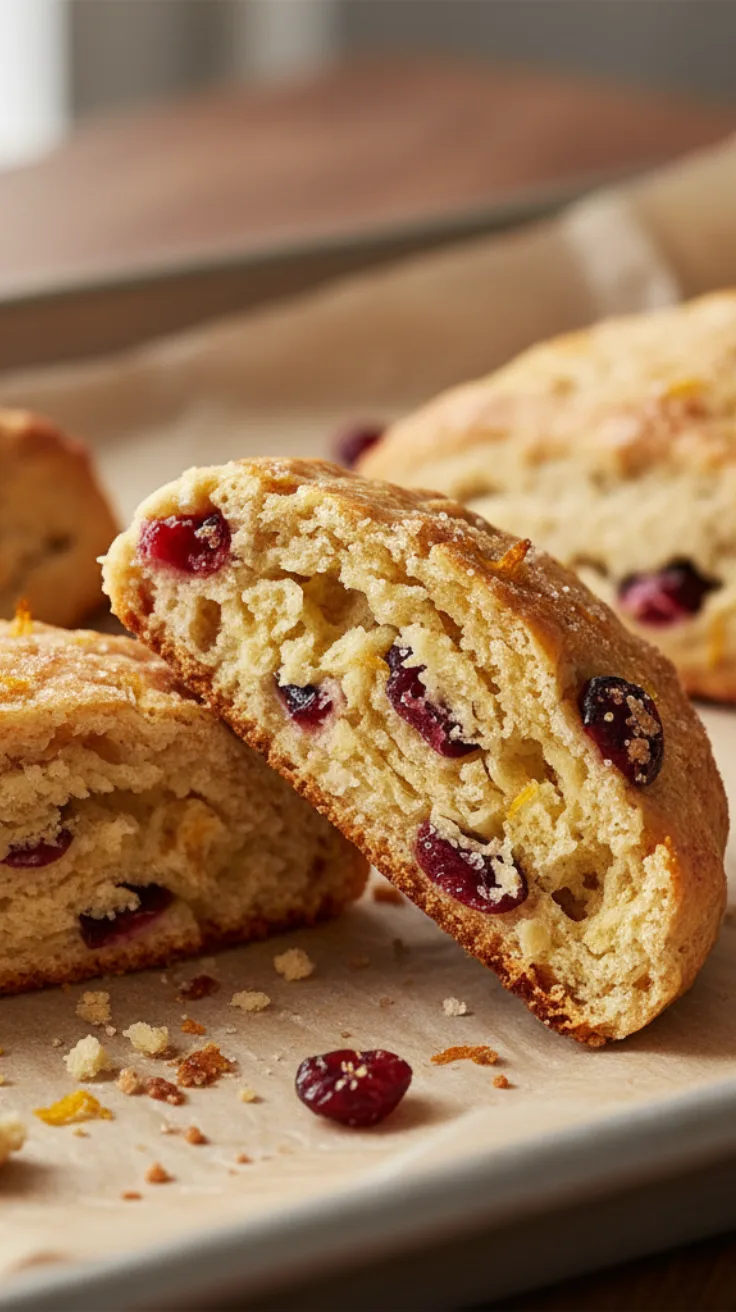Read more about the article Cranberry Orange Scones Recipe: Flaky, Zesty & Just Sweet Enough