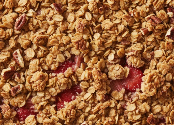 The Perfect Strawberry Rhubarb Crisp: Sweet, Tart, and Always Crispy on