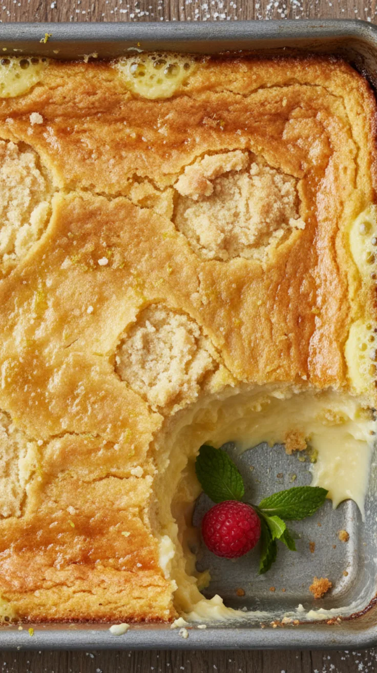 You are currently viewing How to Make the Best Lemon Cream Cheese Dump Cake – Moist, Tangy & Perfectly Crispy