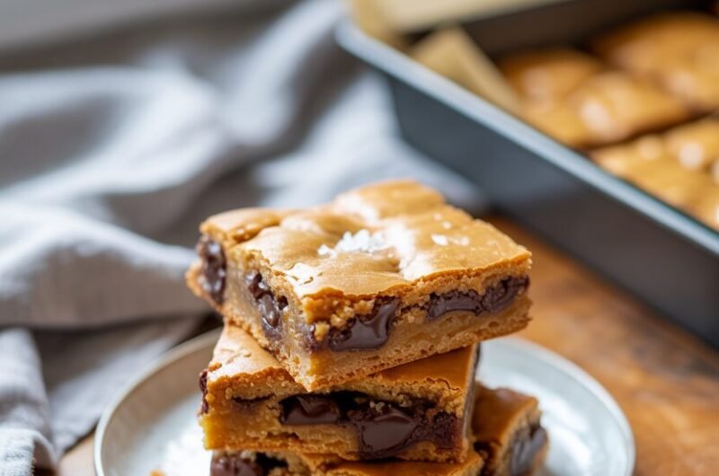 Fudgy Chocolate Chip Blondies: Easy, Rich, and Foolproof
