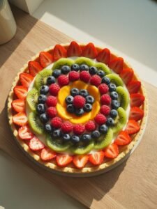 Read more about the article Easy Fruit Tart Recipe Crispy Crust, Silky Custard Filling