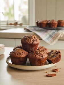 Read more about the article Chocolate Banana Muffins (Super Moist & Fudgy)