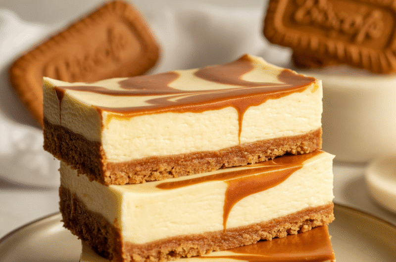 Holiday Biscoff Cheesecake Bars: Make‑Ahead and Slice Clean