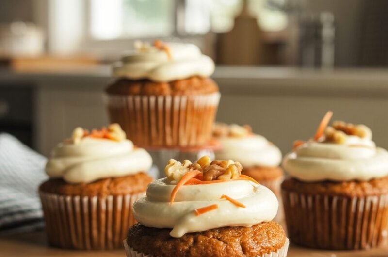 Carrot Cake Cupcakes: Moist, Spiced, and Foolproof