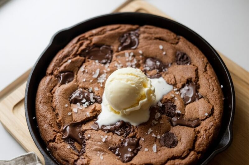 Chocolate Chip Skillet Cookie Recipe