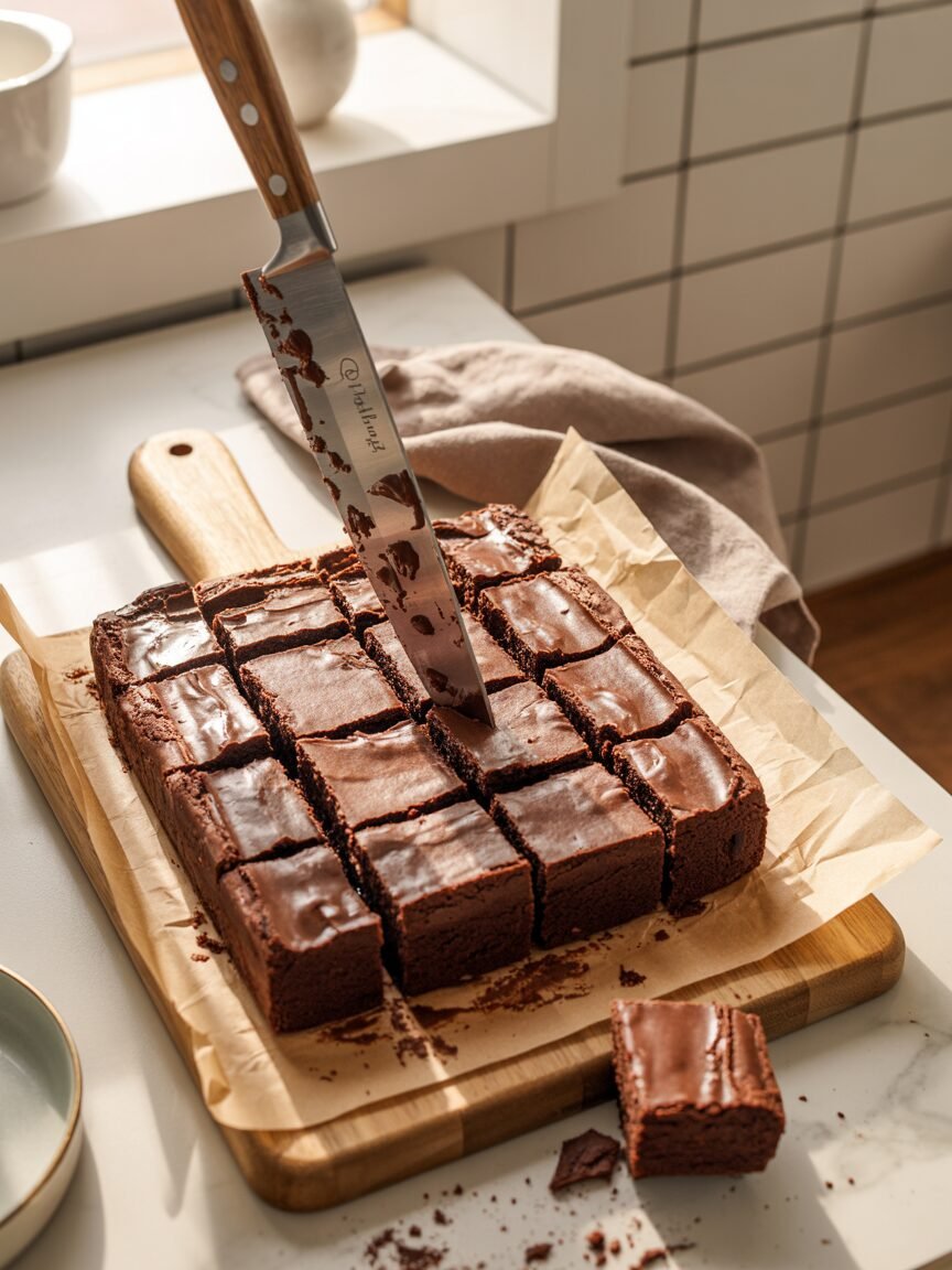 Read more about the article The Best Fudge Brownie Recipe (Shiny Tops, Gooey Centers)