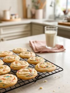 Read more about the article Funfetti Cookies: Soft, Chewy, and Bursting with Color