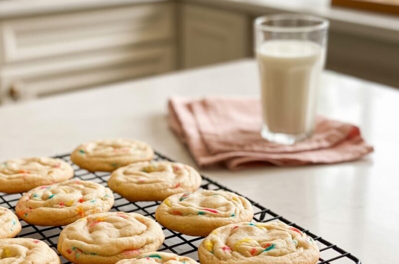 Funfetti Cookies: Soft, Chewy, and Bursting with Color