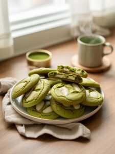 Read more about the article Matcha White Chocolate Cookies Recipe