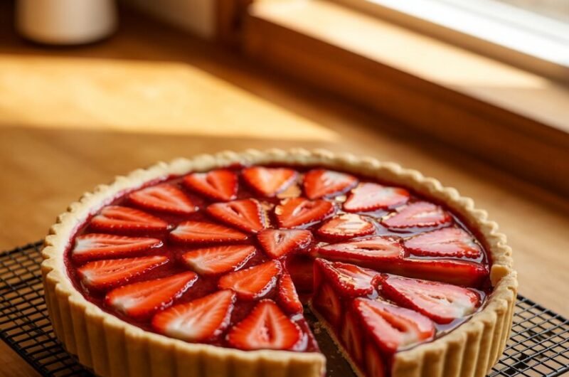 Fresh Strawberry Pie: Juicy, Glossy, and Foolproof in 4 Steps