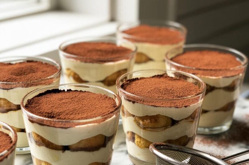 Tiramisu Cups Recipe: Easy, Make-Ahead, No Bake