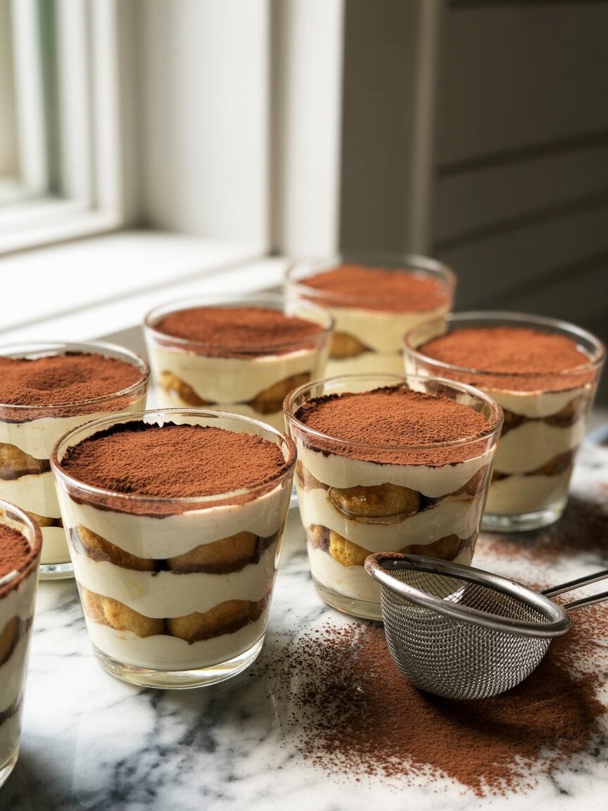 Read more about the article Tiramisu Cups Recipe: Easy, Make-Ahead, No Bake