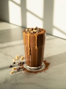 Read more about the article Chocolate Peanut Butter Smoothie That Tastes Like Dessert