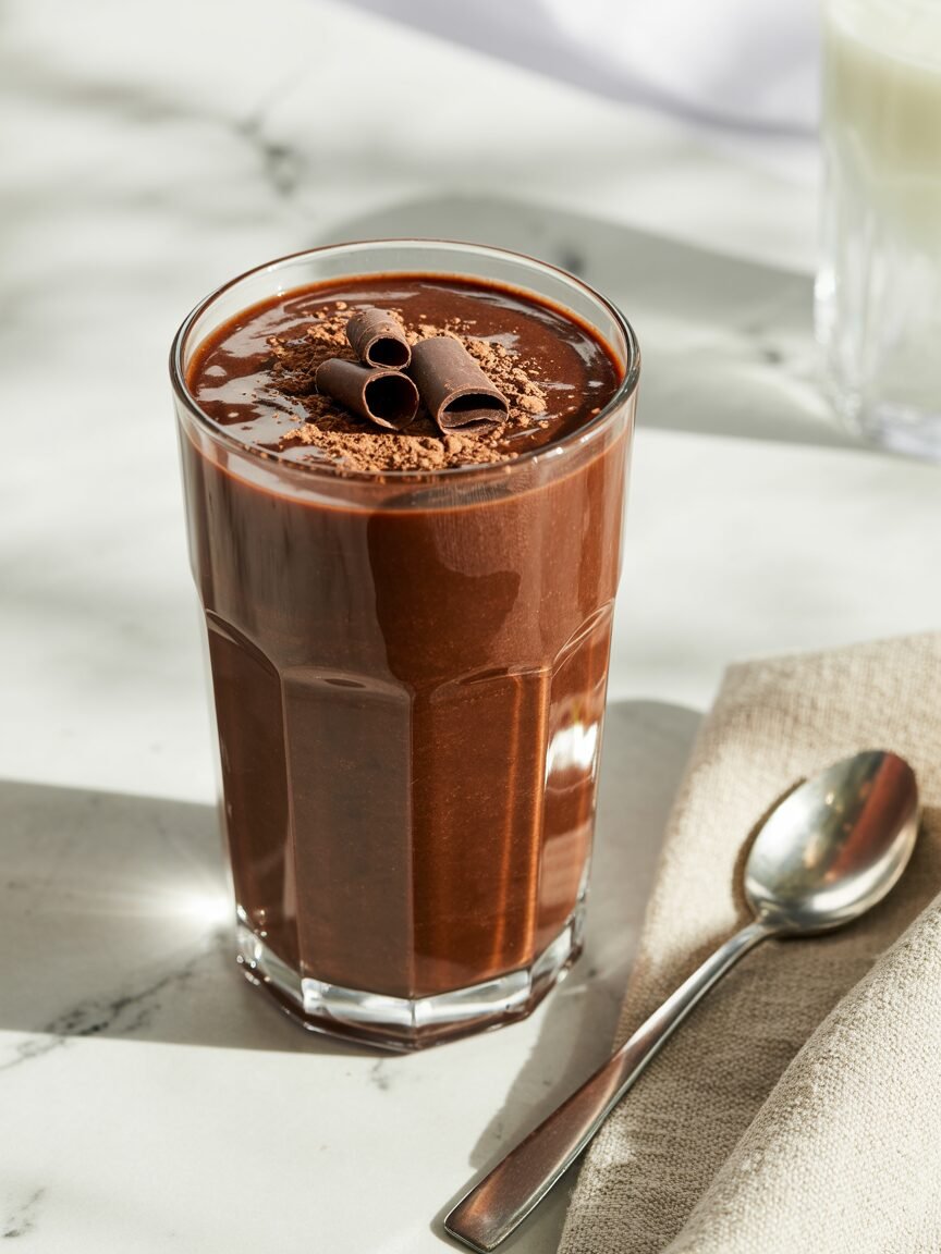 Read more about the article Creamy Avocado Chocolate Smoothie (Thick, Fudgy, No Avocado Taste)