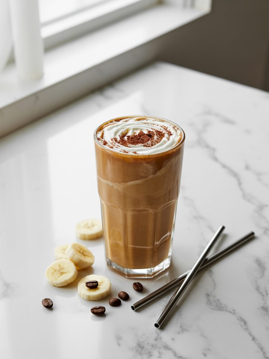 Read more about the article Coffee Banana Smoothie Recipe