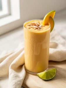 Read more about the article Creamy Mango Coconut Smoothie Recipe