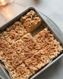 Read more about the article Churro Rice Krispie Treats Recipe (Soft, Gooey & Loaded With Cinnamon!)
