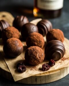 Read more about the article Chocolate Cherry Bourbon Balls Recipe (Easy No-Bake Holiday Treat!)