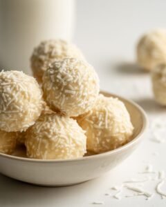 Read more about the article Soft & Chewy No-Bake Coconut Cookie Balls — Foolproof Recipe
