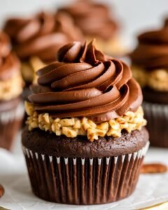 Read more about the article German Chocolate Cupcakes Recipe