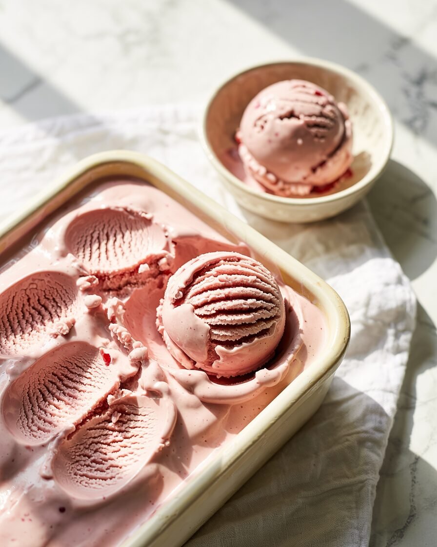 You are currently viewing Cherry Vanilla Ice Cream Recipe