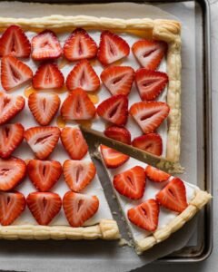 Read more about the article Puff Pastry Strawberry Tart Recipe
