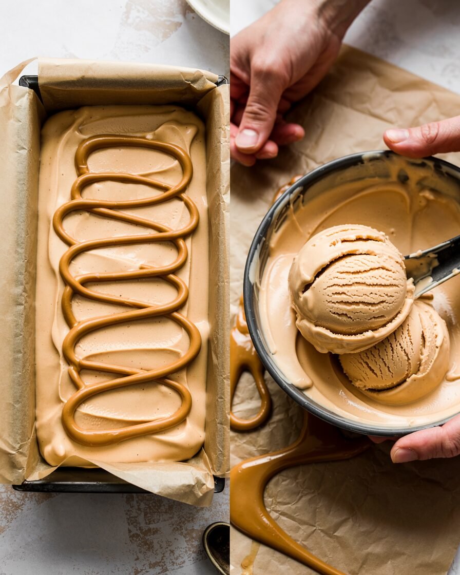 You are currently viewing No-Churn Caramel Ice Cream Recipe