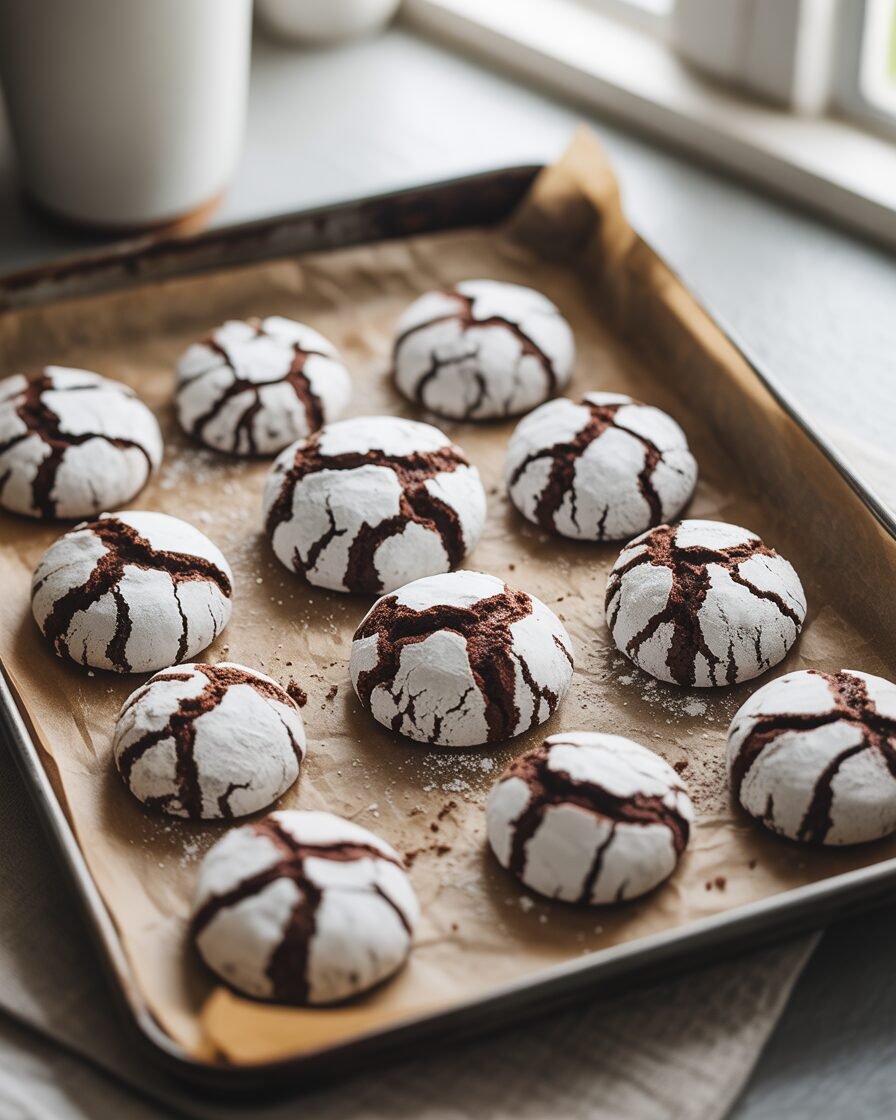 You are currently viewing Chocolate Crinkle Cookies Recipe