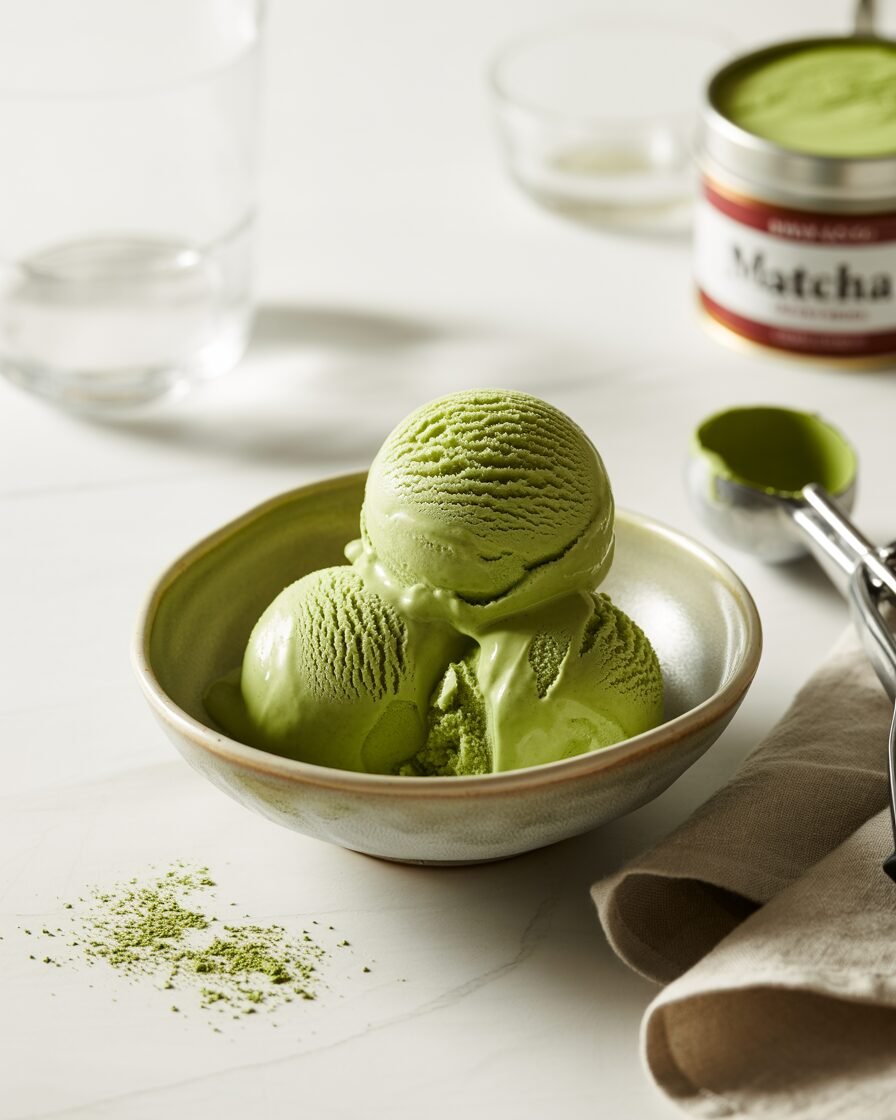 You are currently viewing No-Churn Matcha Ice Cream Recipe