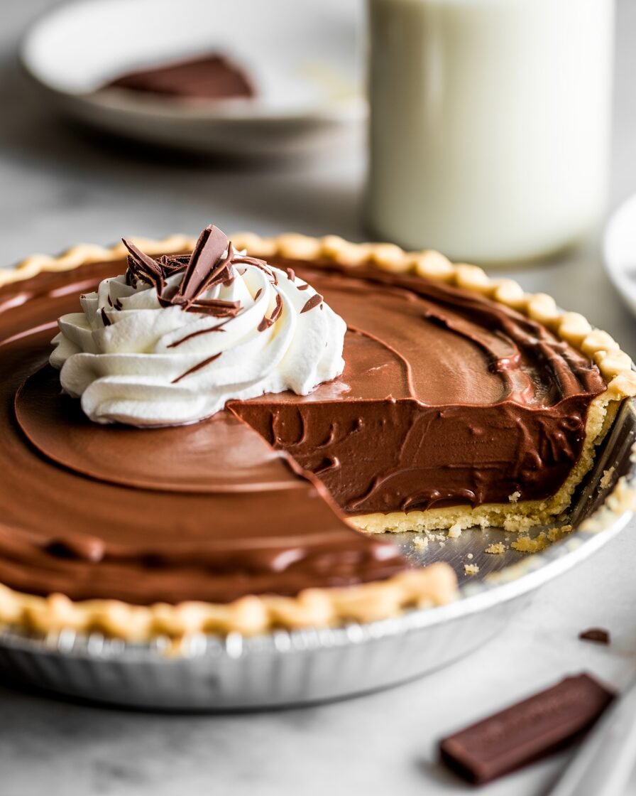 Read more about the article Chocolate Pudding Pie Recipe